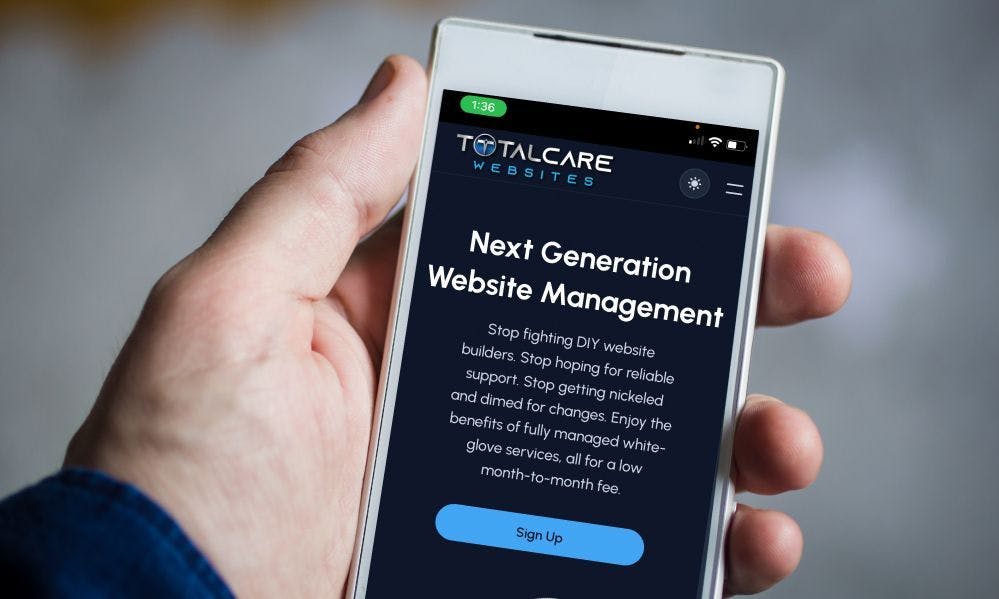 With millions of mobile device users, having a website that is optimized is essential. Total Care Websites can help perfect your presence.